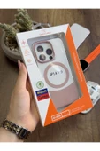 MTL iPhone 14 Pro Magsafe Uyumlu Mika Sararmaz Kılıf SooCase720 - 5