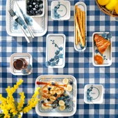 Schafer Luca Kahvaltı Takımı 32 Parça-Mavi02 thumbnail 2