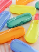 Özel Tasarım Şeffaf Çocuk Gözlük Kabı BNT127 thumbnail 4