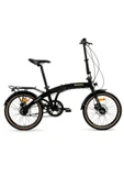 Bisan Fx 3600 Nx7 20 Jant 7 Vites Katlanır Bisiklet Siyah thumbnail 1