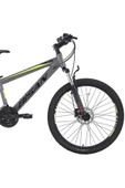 Bisan BİSAN COOPER DAĞ BİSİKLETİ 37 CM HD 27.5 JANT 21 VİTES AÇIK GRİ SİYAH SARI thumbnail 2