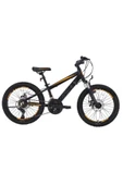 BİSAN COOPER ÇOCUK BİSİKLETİ 28 CM MD 20 JANT 21 VİTES MAT SİYAH TURUNCU - 1