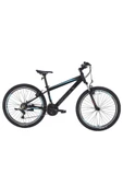 BİSAN COOPER DAĞ BİSİKLETİ 35 CM V 26 JANT 21 VİTES MAT SİYAH MAVİ - 1