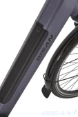 BİSAN MOON ELEKTRİKLİ BİSİKLET 47 CM V 700C JANT 7 VİTES METALİK GRİ SİYAH - 3