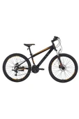 BİSAN COOPER DAĞ BİSİKLETİ 37 CM MD 27.5 JANT 21 VİTES MAT SİYAH TURUNCU - 1