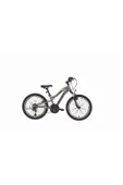 BİSAN BUFFALO ÇOCUK BİSİKLETİ 30 CM V 24 JANT 18 VİTES FÜME SİYAH SARI - 1
