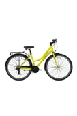 Smıle Şehir Bisikleti 44cm V 26 Jant 7 Vites Sarı Siyah - 1