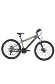 Bisan BİSAN COOPER DAĞ BİSİKLETİ 37 CM HD 27.5 JANT 21 VİTES AÇIK GRİ SİYAH SARI thumbnail 1