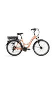 BİSAN FLORİDA ELEKTRİKLİ BİSİKLET 43 CM V 26 JANT 21 VİTES MERCAN BEYAZ - 1
