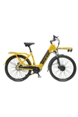 Felicity Elektrikli Bisiklet 50 Cm Disk Fren 27,5 Jant Shimano Tourney 7 Vites 55 Km Menzil Cat Sarı - 1