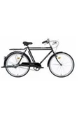 ROADSTAR GL HİZMET BİSİKLETİ 58CM V 26 JANT 1 VİTES PARLAK SİYAH BEYAZ - 1