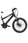 BİSAN COOPER ÇOCUK BİSİKLETİ 28 CM MD 20 JANT 21 VİTES MAT SİYAH SARI - 2