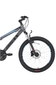 Bisan COOPER DAĞ BİSİKLETİ 37 CM KADRO HİDROLİK DİSK FREN 27.5 JANT 21 VİTES FÜME SİYAH MAVİ thumbnail 7