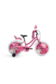 BİSAN QUEEN ÇOCUK BİSİKLETİ 30 CM V FREN 20 JANT 1 VİTES METALİK PEMBE PEMBE - 1