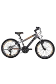 BİSAN COOPER ÇOCUK BİSİKLETİ 28 CM V 20 JANT 21 VİTES FÜME SİYAH TURUNCU - 1