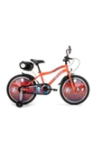 BİSAN NİKO ÇOCUK BİSİKLETİ 30 CM V FREN 20 JANT 1 VİTES NEON TURUNCU MAVİ - 1