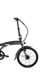 BİSAN PRİME ELEKTRİKLİ KATLANIR BİSİKLET 32 CM V 20 JANT 7 VİTES MAT GRİ SARI - 2