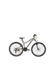BİSAN BUFFALO DAĞ BİSİKLETİ 37 CM V 27,5 JANT 21 VİTES AÇIK GRİ SİYAH SARI - 1