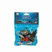 0704 Okyanus Hayvanları Poşetli Hayvan Oyun Seti thumbnail 2