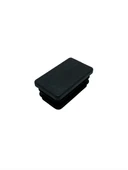 Dikdörtgen Demir Profil İç Tapa Geçme Plastik Ayak Geçme Koruma Plastiği(40MM x 20MM)(SİYAH) Siyah 40mm x 20mm SİYAH - 8 ADET - 2