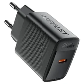 Acefast 25W PD USB-C Hızlı Şarj Aleti Isı Düşüren GaN Destekli Akım Korumalı Güç Adaptörü iPhone & Android & iPad & MacBook Type-C - A104 - 4