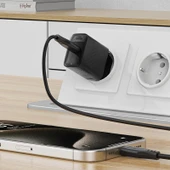 Acefast 25W PD USB-C Hızlı Şarj Aleti Isı Düşüren GaN Destekli Akım Korumalı Güç Adaptörü iPhone & Android & iPad & MacBook Type-C - A104 - 6