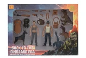 Kadın Erkek Figürlü 3 Dinozorlu ve Aksesuarlı Oyun Seti thumbnail 2
