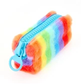 Unicus Big Zip Süper Rainbow Tavşan Tüylü Kalem Kutusu SYG-Unicus988 thumbnail 3