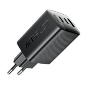 Acefast 67W PD 2X USB-C + USB-A 3 Port Hızlı Şarj Aleti Isı Düşüren GaN Destekli Akım Korumalı Güç Adaptörü iPhone & Android & iPad & MacBook Type-C - A108 - 3