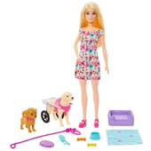 HTK37 Barbie ve Engelli Köpeği Oyun Seti - 1