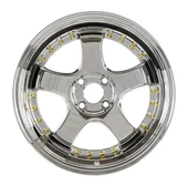EMR-L002-15 9.5x18" -5x112 ET25 73.1 VC+Gold Rivet Jant (4 Adet) thumbnail 2
