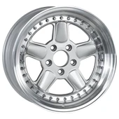 EMR-A149-01 8.5x17" -5x120 ET25 72.6 Silver Diamond Lip Polished Jant (4 Adet) thumbnail 1