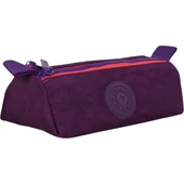 Kaukko Trıangle Dual Crazy Kalem Çantası (purple)krn-K2643 - 1