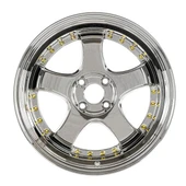 EMR-L002-23 7.0x15" -5x100 ET35 73.1 VC+Gold Rivet Jant (4 Adet) thumbnail 2