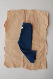 Lacivert Kaşkorse Bebek Tayt thumbnail 2