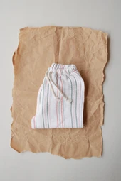 Turuncu-Yeşil Çizgili Pantolon thumbnail 3