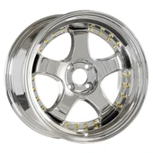 EMR-L002-22 7.0x15" -4x100 ET35 73.1 VC+Gold Rivet Jant (4 Adet) thumbnail 1