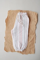 Turuncu-Yeşil Çizgili Pantolon thumbnail 2