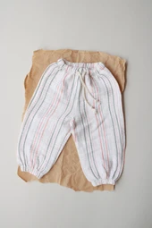 Turuncu-Yeşil Çizgili Pantolon thumbnail 1