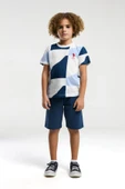 U.S. Polo Assn. Erkek Çocuk Şortlu Bermuda Pijama Takım - 3