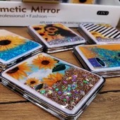 Simli Kapaklı Cep Aynası thumbnail 2