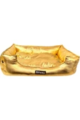 PATİTEX Özel Seri Gold Yatak- Kedi Yatak- Köpek Yatak - Lux Yatak- Minderli Yatak (M Beden ) - 2