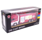 Die Cast Model Çek Bırak Merdivenli İtfaiye Kamyonu thumbnail 4