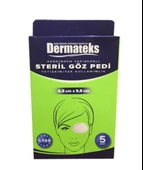 DERMATEKS GÖZ PEDİ YETİŞKİN KLASİK 5'Lİ STERİL - 5 PAKET - 1