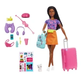 HGX55 Barbie Brooklyn Seyahatte Bebeği ve Aksesuarları thumbnail 1