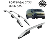 TRANSPORTER PANEL VAN UZUN ŞASE 2025 2026 2027 PORTBAGAJ TAVAN ÇITASI GRİ thumbnail 1
