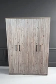 Kaktüs Avm 4 Kapılı Soho Gardırop Dolap T-900 120 X 174 X 45 - 2