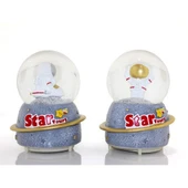 Kar Küresi Işıklı Müzikli 13 Cm thumbnail 1