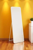Kaktüs Avm Raven Oval Kesim Modern Metal Ayaklı Boy Aynası 170 x 60 - 2