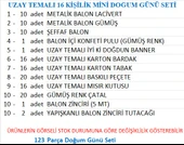 Uzay Temalı 16 Kişilik Mini Set thumbnail 2